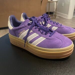 adidas Gazelle Purple Sneakers